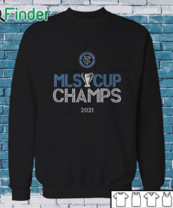 Sweatshirt New York City FC 2021 MLS Cup Champions Locker Room T Shirt