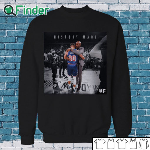 Sweatshirt Stephen Curry has passed Ray Allen for number 1 on the All Time 3 Pointers T shirt 1