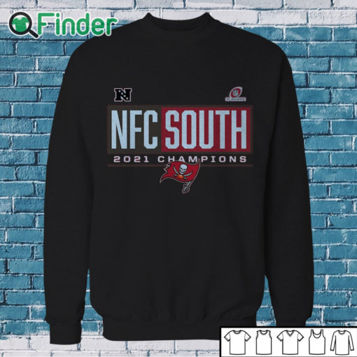 Sweatshirt Tampa Bay Buccaneers 2021 NFC South Division Champions Blocked Favorite T Shirt