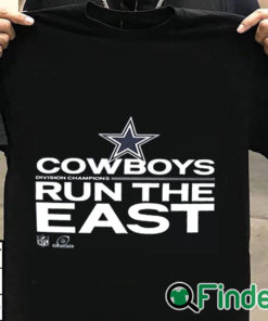 T shirt black Dallas Cowboys 2021 NFC East Division Champions Trophy Collection T Shirt