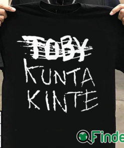 T shirt black Levar Burton Toby Kunta Kinte T shirt