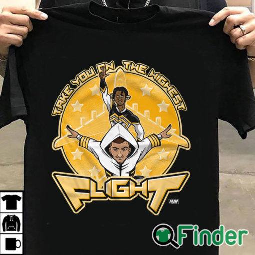 T shirt black Lio Rush and Dante Martin Highest Flight T shirt