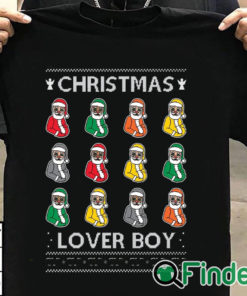 T shirt black Lover Boy Christmas Sweater Sweatshirt