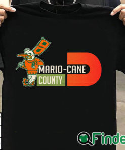 T shirt black MARIO KANE COUNTY SHIRT