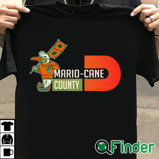 T shirt black MARIO KANE COUNTY SHIRT