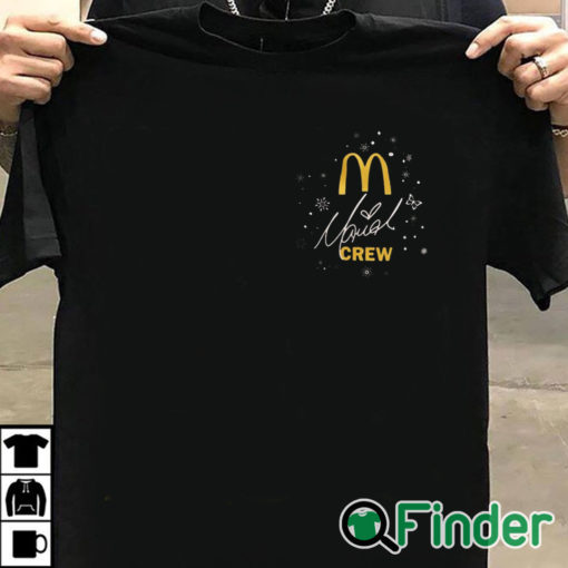 T shirt black Mariah Carey McDonalds M Mariah Crew Signature T shirt