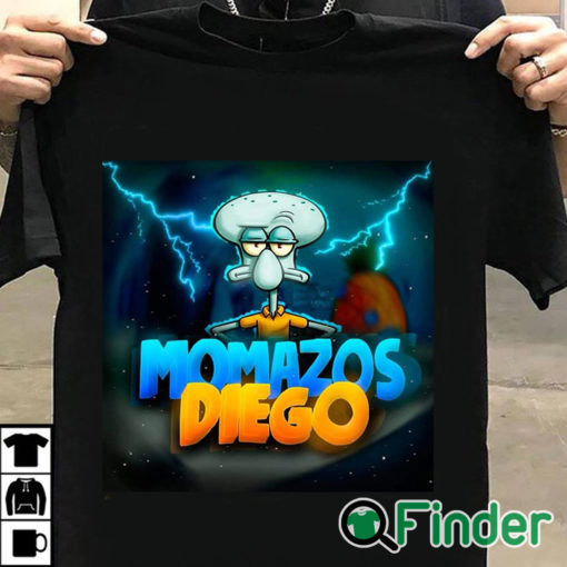 T shirt black Momazos Diego Shirt