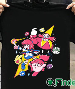 T shirt black Puyo Puyo Shirt