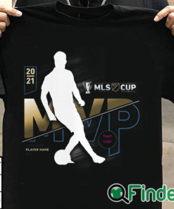 T shirt black Sean Johnson New York City FC 2021 MLS Cup MVP Team Logo T Shirt