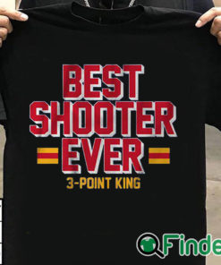 T shirt black Steph Curry Best Shooter Ever 3 Point King T shirt 1