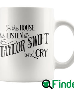 Taylor Swift Listen And Cry Taylors Version Mug 2