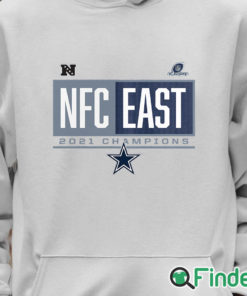 Unisex Hoodie Dallas Cowboys 2021 NFC East Division Champions Blocked Favorite T Shirt