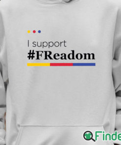 Unisex Hoodie FReadom Librarian I support T shirt