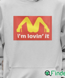 Unisex Hoodie Mariah Carey McDonalds Shirt Im Loving It T shirt