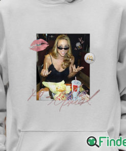 Unisex Hoodie Mariah Carey Mcdonalds T shirt