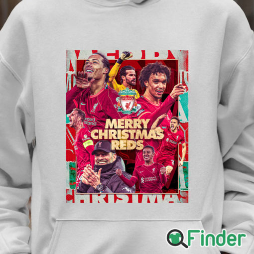 Unisex Hoodie Merry Christmas Reds Liverpool Football Club T shirt