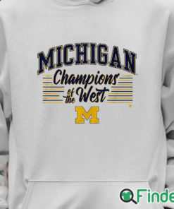 Unisex Hoodie Michigan Champions Of The West T shirt