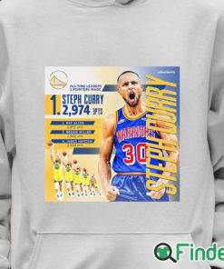 Unisex Hoodie Steph Curry 2976 the greatest shooter of all time T shirt