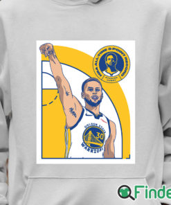 Unisex Hoodie Steph Curry Record broken History made T shirt