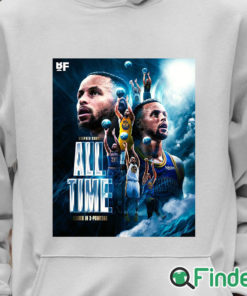 Unisex Hoodie Stephen Curry All Time 3PM Leader Shirt