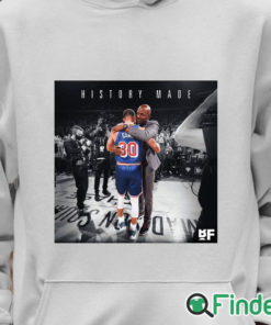 Unisex Hoodie Stephen Curry has passed Ray Allen for number 1 on the All Time 3 Pointers T shirt 1