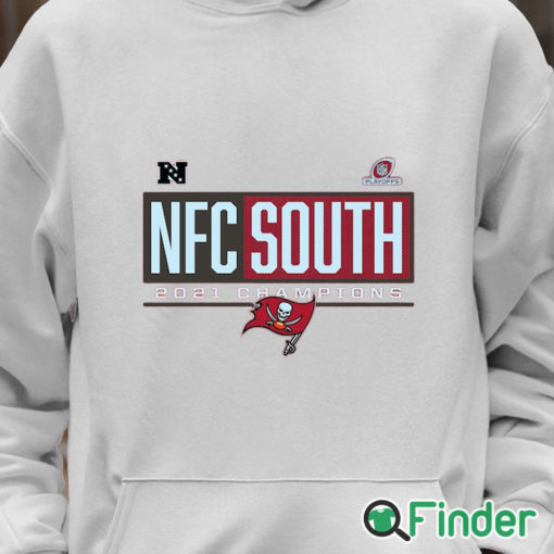 Unisex Hoodie Tampa Bay Buccaneers 2021 NFC South Division Champions Blocked Favorite T Shirt