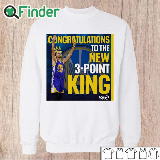 Unisex Sweatshirt 2974 times legendary Stephen Curry New owner of NBA three point record T shirt