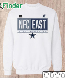 Unisex Sweatshirt Dallas Cowboys 2021 NFC East Division Champions Blocked Favorite T Shirt