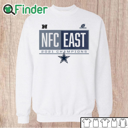 Unisex Sweatshirt Dallas Cowboys 2021 NFC East Division Champions Blocked Favorite T Shirt