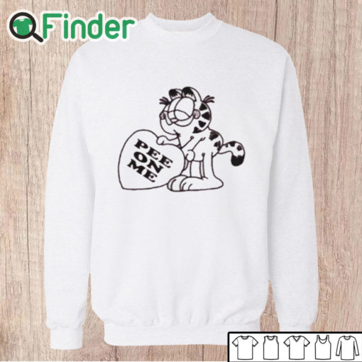 Unisex Sweatshirt Garfield Pee On Me T Shirt