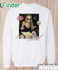 Unisex Sweatshirt Mariah Carey Mcdonalds T shirt