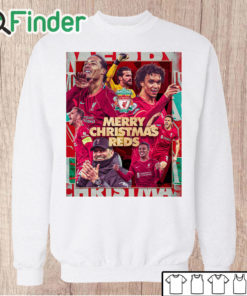 Unisex Sweatshirt Merry Christmas Reds Liverpool Football Club T shirt