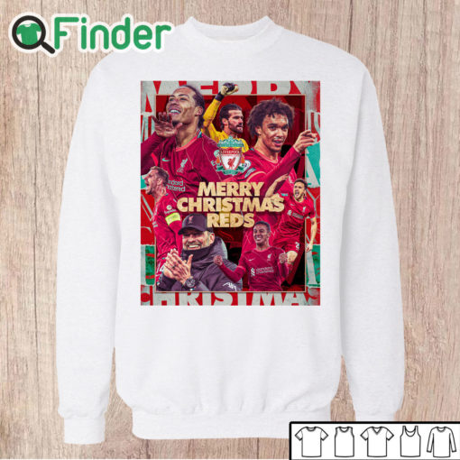 Unisex Sweatshirt Merry Christmas Reds Liverpool Football Club T shirt