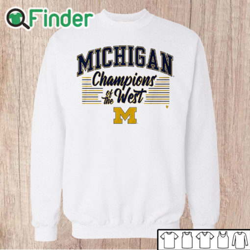 Unisex Sweatshirt Michigan Champions Of The West T shirt