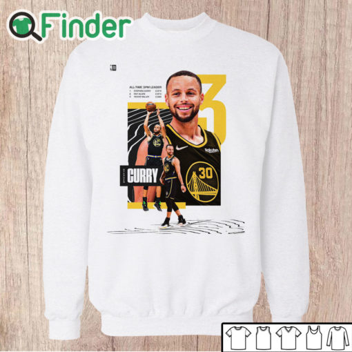 Unisex Sweatshirt Stephen Curry All Time 3PM Leader Shirt 1