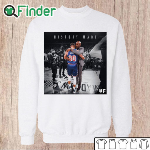 Unisex Sweatshirt Stephen Curry has passed Ray Allen for number 1 on the All Time 3 Pointers T shirt 1