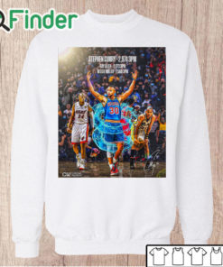Unisex Sweatshirt Stephen Curry record breaker history maker T shirt