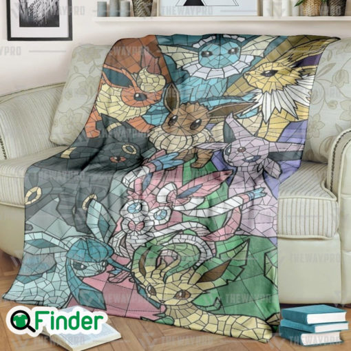 Eeveelutions Custom Fleece Blanket