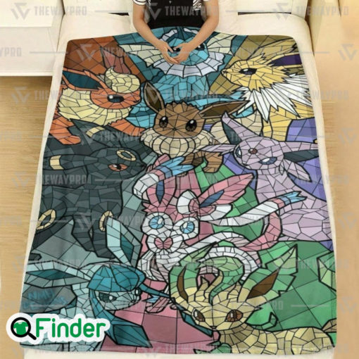 Eeveelutions Custom Fleece Blanket