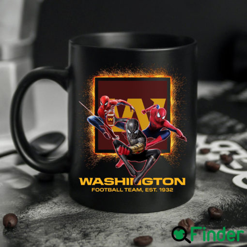 Washington Football Team Spider Man No Way Home Mug