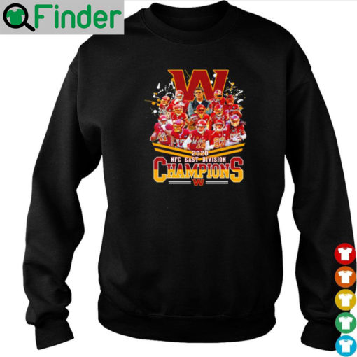 Washington Redskins 2020 NFC East Division Champions Sweatshirt 1