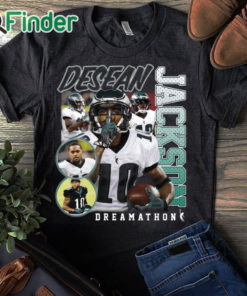 black T shirt Desean Jackson Dreamathon Shirt