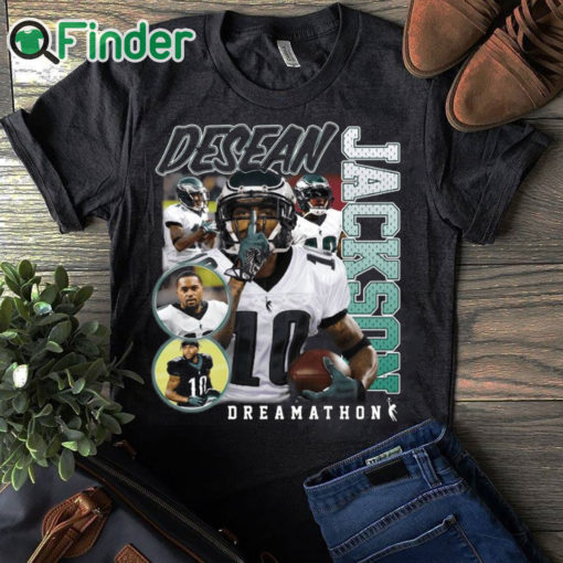 black T shirt Desean Jackson Dreamathon Shirt