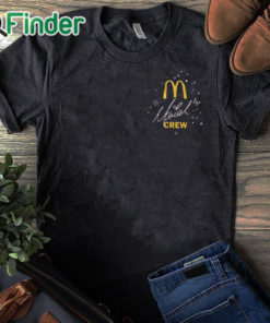 black T shirt Mariah Carey McDonalds M Mariah Crew Signature T shirt