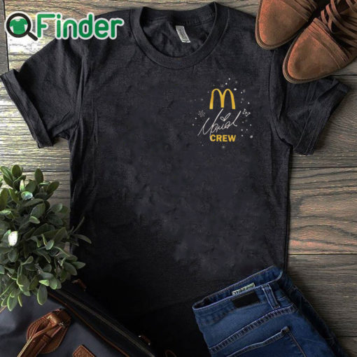 black T shirt Mariah Carey McDonalds M Mariah Crew Signature T shirt