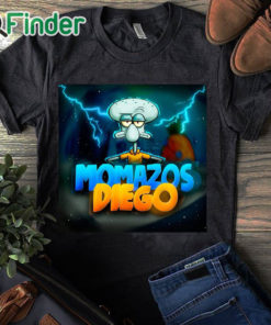 black T shirt Momazos Diego Shirt