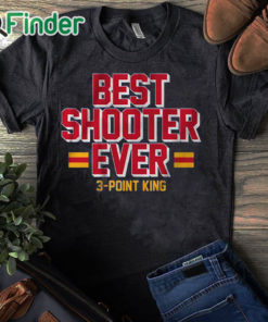 black T shirt Steph Curry Best Shooter Ever 3 Point King T shirt
