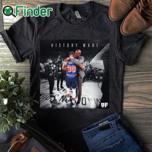 black T shirt Stephen Curry has passed Ray Allen for number 1 on the All Time 3 Pointers T shirt