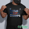 black Tshirt New York City FC 2021 MLS Cup Champions Five Points T Shirt