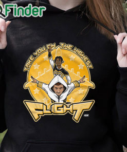 black hoodie Lio Rush and Dante Martin Highest Flight T shirt